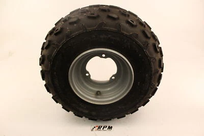 03-06 kawasaki kfx80 LEFT OEM FRONT or REAR WHEEL RIM W TIRE 41025-S007-530 - Image 1 of 4