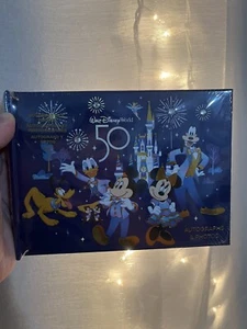 Disney 50th Anniversary Autograph & Photo Book Castle Mickey & Minnie NEW - Picture 1 of 1