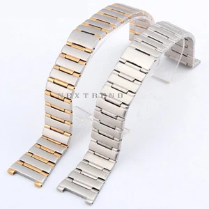 Banda de reloj de repuesto con correa de acero liso para hombre Omega Constellation - Imagen 1 de 9