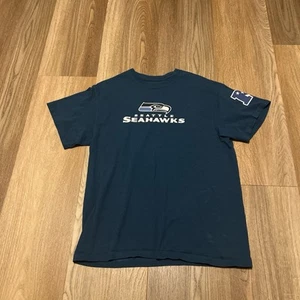 Seattle Seahawk NFL blaues T-Shirt Größe L - Bild 1 von 3