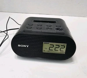 SONY Dream Machine Clock Radio ICF-CO5iP Apple® iPhone®/ iPod® Dock Fully Tested - Picture 1 of 10
