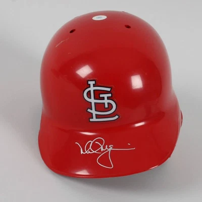 Casco de bateo firmado por Mark McGwire Cardinals tamaño completo - certificado de autenticidad MLB y Steiner Sp... Foto 1 de 4