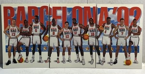 1992 Skybox Barcelona USA Dream Team! 3 Card Set #544 545 546 Jordan Magic Bird - Picture 1 of 5