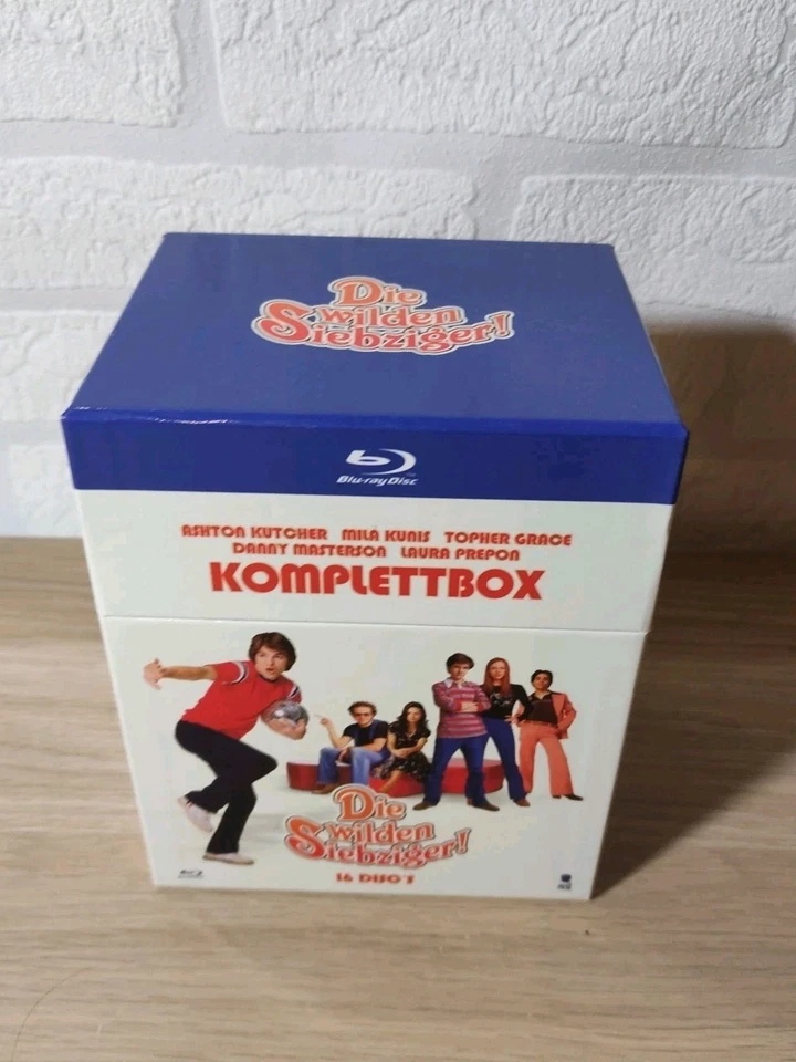 Die Wilden Siebziger - Komplette Serie Staffel 1-8 Komplettbox Blu Ray - Bild 1 von 3