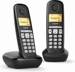 Gigaset A220 Duo v2 - Duo DECT telefoon - Zwart - Zdjęcie 1 z 3
