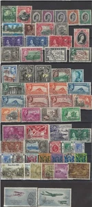 WORLDWIDE STAMP British Colonies GRENADA,FİJİ,HONKONG,İNDİA - Picture 1 of 1
