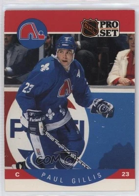 1990-91 Pro Set Paul Gillis (#23 on front no bloody nose) #246 - Image 1 of 2