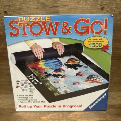 Puzzle Stow and Go Storage System Roll Up Mat 46”X26” Ravensburger New Sealed - Image 1 of 3