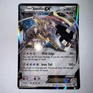 Steelix EX XY Steam Siege 67/114 Holo Rare Pokemon Karte TCG Sammelkarte LP - Bild 1 von 2