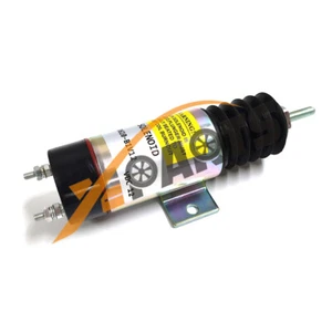 Solenoide de tracción de doble bobina D610-B1V12 D610B1V12 12V para motor Kubota D905 - Imagen 1 de 8