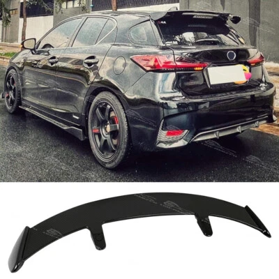For Lexus CT200h 2011-2017 Carbon Fiber 52'' Rear Roof Top Window Spoiler Wing - Image 1 of 4