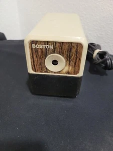 Vintage Boston Electric Pencil Sharpener Made in USA Model 18 Tested - Picture 1 of 3