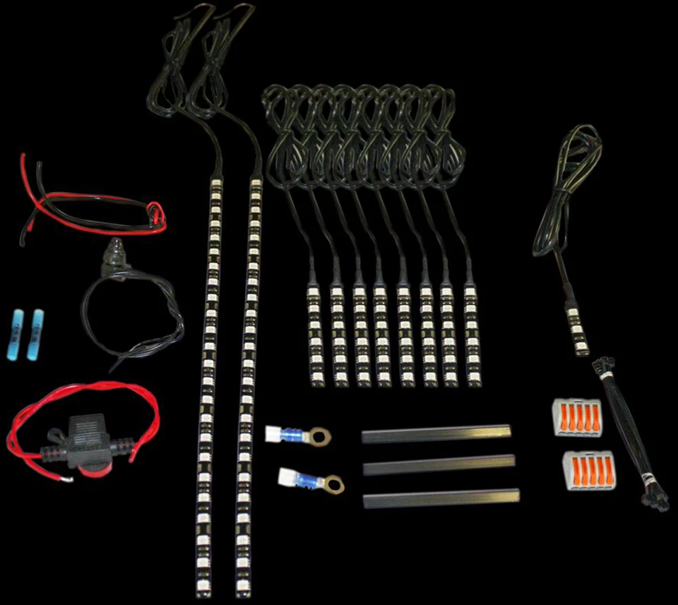 Kit de luces de acento de motor ámbar 18-22 para Indian Scout Bobber ABS CUSTOM DYNAMIC Foto 1 de 1