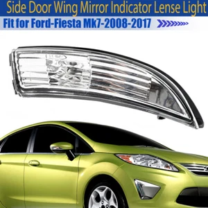 Cubierta de lente de luz indicadora de espejo retrovisor lateral derecho para Ford Fiesta 2008~2017 - Imagen 1 de 7