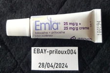 EMLA Crème Anesthésiante 5 grammes -Lidocaïne/Prilocaïne- Epilation, Tatouage...