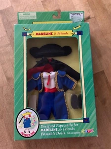 Madeline friend PEPITO Matador Bull Fighter Cape Outfit Brand New Eden 2000 - Picture 1 of 7