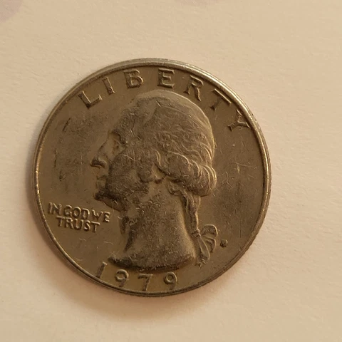 RARE 1979 D  Filled  Error,  COIN With Multiple errors A  must have Cover