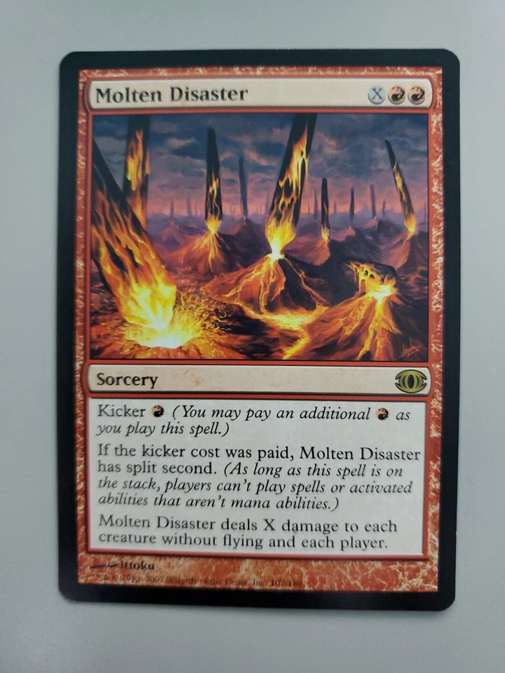 MTG Molten Disaster Future Sight Regular Rare - Image 1 of 1
