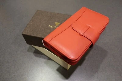 Piel Frama 904 红色 WalletMagnum 皮革保护壳 适合 Apple iPhone 13 #155 — 第 1/4 张图片