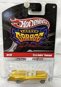 Hot Wheels Larry's Garage Gold '51 Le Sabre Concept black CHASE initials - Picture 1 of 3