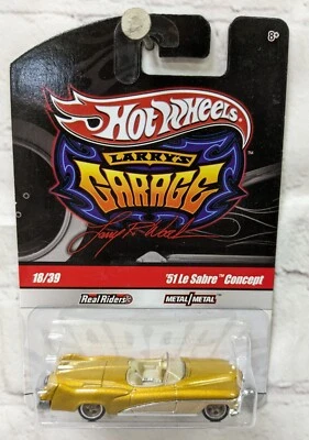 Hot Wheels Larry's Garage Gold '51 Le Sabre Concept negro iniciales CHASE Foto 1 de 3
