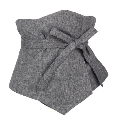 1 pieza Mujeres Cintura Ancha Corbata Corsé Cinturón Lazo Cintura Banda para Chaqueta Vestido Blusa Foto 1 de 4