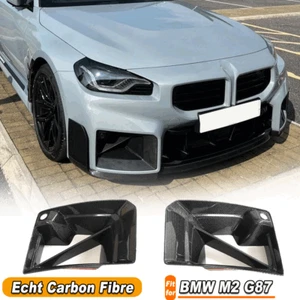 Se adapta a BMW M2 G87 2022-24 CARBON entradas de aire delanteras ventilación parrilla ventilaciones de aire - Imagen 1 de 13