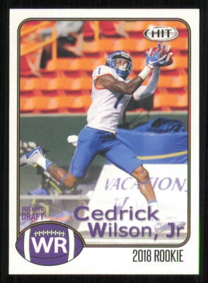 2018 SAGE HIT #8 Cedrick Wilson Jr. - Image 1 of 2