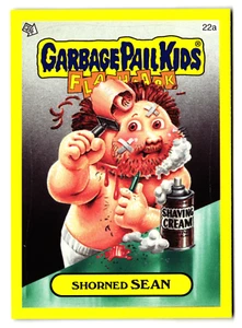 Shorned Sean 2011 Garbage Pail Kids Close Shave Parody Sticker - Picture 1 of 2