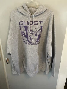 Gildan Heavy Blend “Ghost Task Force 141” Gray Pullover Hoodie Size 3XL - New - Picture 1 of 6