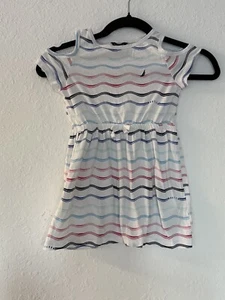 Nautica  LITTLE GIRLS' MULTI WAVE DRESS (4) - Picture 1 of 10
