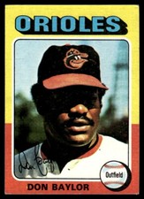 1975 Topps Minis Don Baylor Baltimore Orioles #382