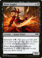4x Blade Juggler - Ravnica Allegiance Common Black MTG NM EDH Magic x4 - MTG_Dom