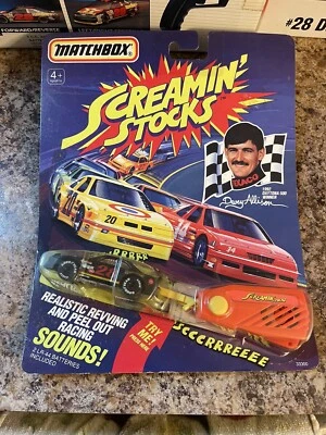 Matchbox Nutmeg 1:64 Screamin' Stocks Davey Allison #28 Texaco Havoline NASCAR - Image 1 of 2