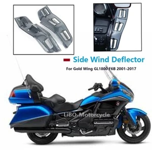 For Honda Goldwing GL1800 2001-2017 Motorcycle Dragon Wing Vented Wind Directors - Picture 1 of 7