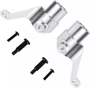Aluminum Front Caster Blocks C-Hubs Kit for Tamiya ClodBuster Bullhead Upgrades - Picture 1 of 5