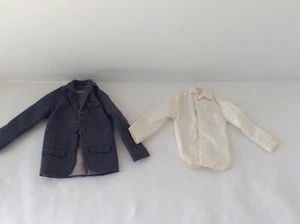 Traje Chaqueta y Camisa Vintage Ken: 1961 Saturday Night Date Gris #786 - Imagen 1 de 6