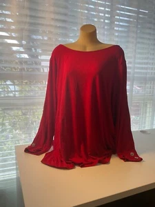 Sara Red long sleeve size XXL BNWT - Picture 1 of 7