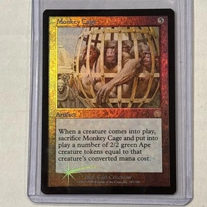 MTG FOIL Monkey Cage Mercadian Masques Magic the Gathering NM(never been played) - Picture 1 of 2