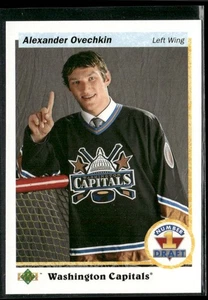 2017-18 SP Authentic 1990-91 Retro Draft Picks #RDP-AO Alexander Ovechkin - Picture 1 of 2