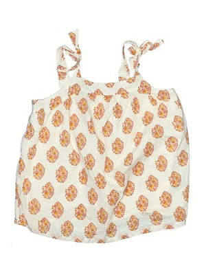 Crewcuts девочек оранжевый без рукавов блузка 12 - Изображение 1 из 2