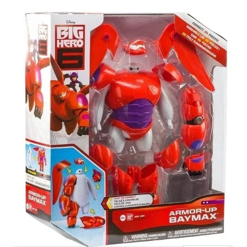 Mini Big Hero 6 Baymax Acción 16 cm Blanco Robot Juguetes de Dibujos Animados Foto 1 de 4