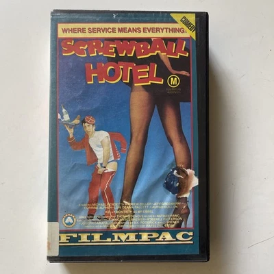 Screwball Hotel [VHS] Filmpac Video Big Box Tape Comedy 1988 Rafal Zielinski - image 1 of 4