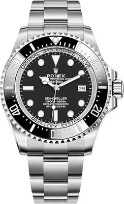 Мужские часы Rolex Sea-Dweller Deepsea 44 мм 136660 черный циферблат нержавеющая сталь - Изображение 1 из 4