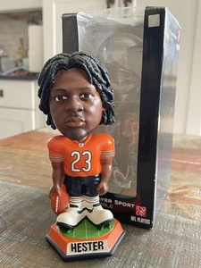 DEVIN HESTER Chicago Bears Legend NFL Knucklehead Burnt Orange Bobblehead NIB! - Picture 1 of 2