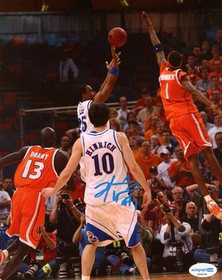 哈金·沃里克签名亲笔签名 8 x 10 照片图片锡拉丘兹橙色 SU ACOA — 第 1/2 张图片