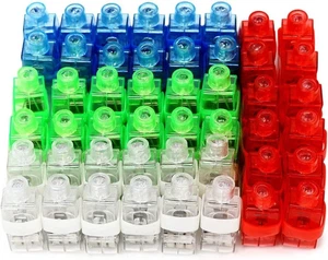 Luces de dedo CALIFORNIA CADE ELECTRONIC - 50 piezas fiesta multicolor - Imagen 1 de 3