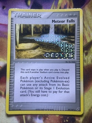 Pokemon Card Meteor Falls 89/107 Reverse Holo Foil EX Deoxys EX - Image 1 of 2
