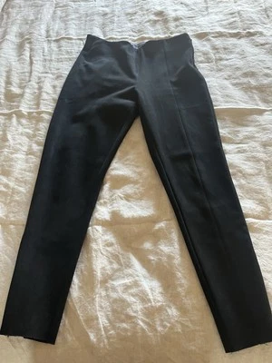 Black Faux Suede Leggings Zara - Image 1 of 4