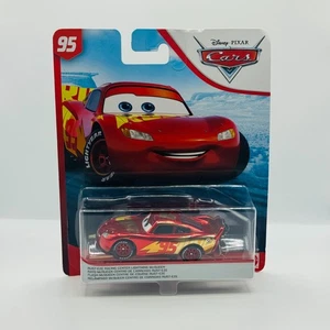 Disney Pixar Cars - RUST-EZE RACING CENTER LIGHTNING MCQUEEN Blue - 1:55 Diecast - Picture 1 of 1